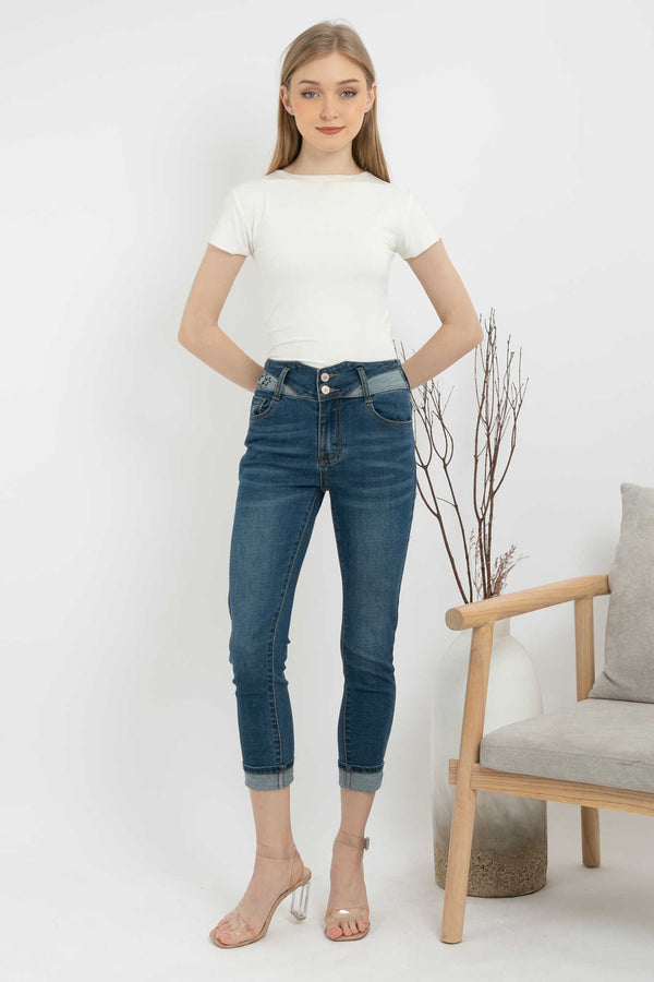 2023 - Jeans 7/9 (Celana Jeans) S189 JS