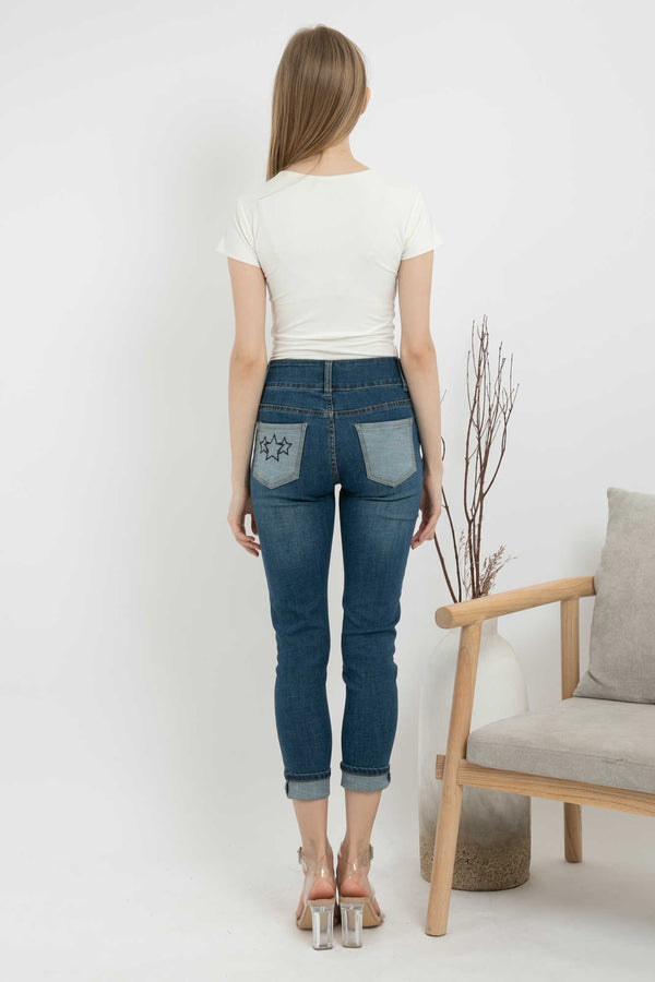 2023 - Jeans 7/9 (Celana Jeans) S189 JS