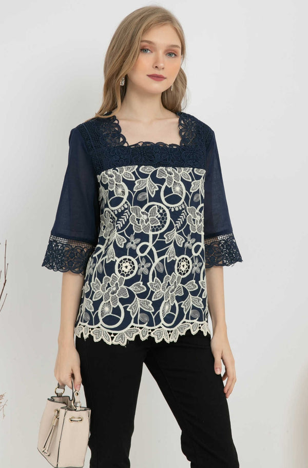 SISTER'S - Cotton Shirt (Katun) S7340 JS