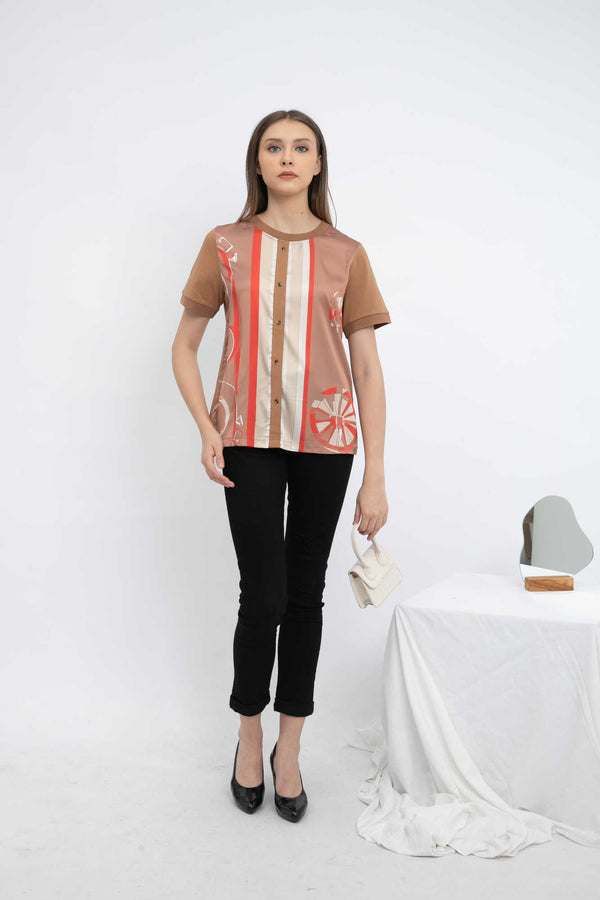 SISTER'S - Silk Top Cotton Combed Top (Sutra Kombi Kaos) 6622 JS