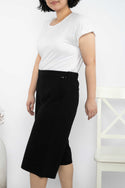 2023 - T-shirt Culottes Pants (Celana Kulot Kaos) 6608 JS