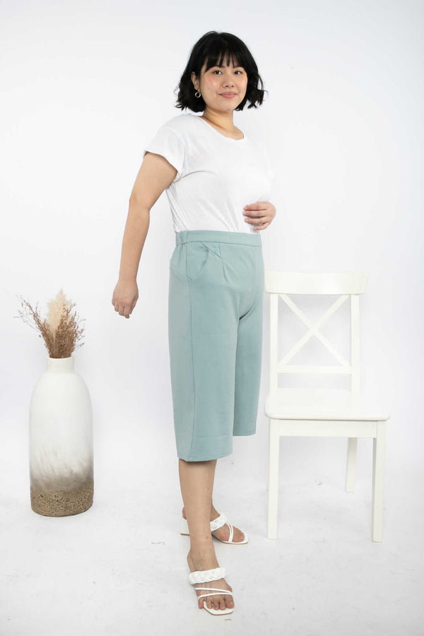 2023 - T-shirt Culottes Pants (Celana Kulot Kaos) 6256 JS