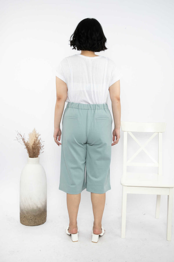 2023 - T-shirt Culottes Pants (Celana Kulot Kaos) 6256 JS