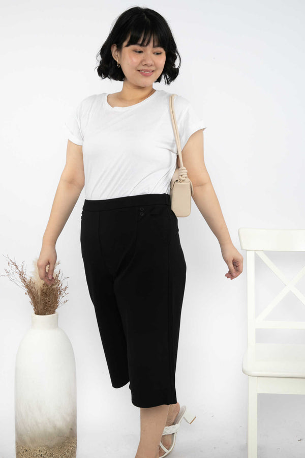2023 - T-shirt Culottes Pants (Celana Kulot Kaos) 6256 JS