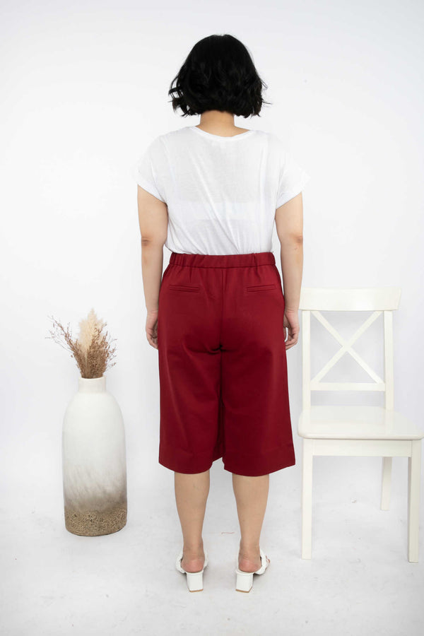 2023 - T-shirt Culottes Pants (Celana Kulot Kaos) 6585 JS