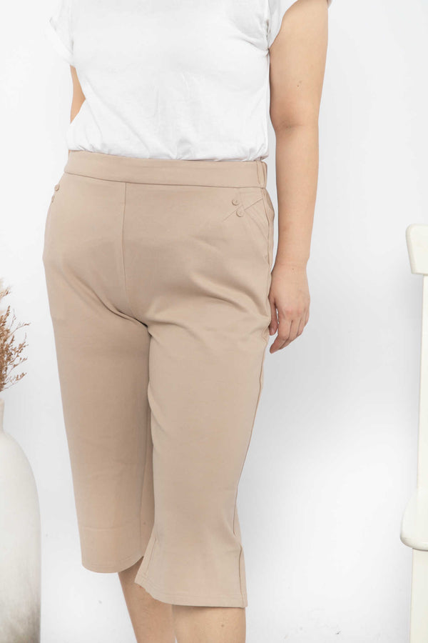 2023 - T-shirt Culottes Pants (Celana Kulot Kaos) 6585 JS