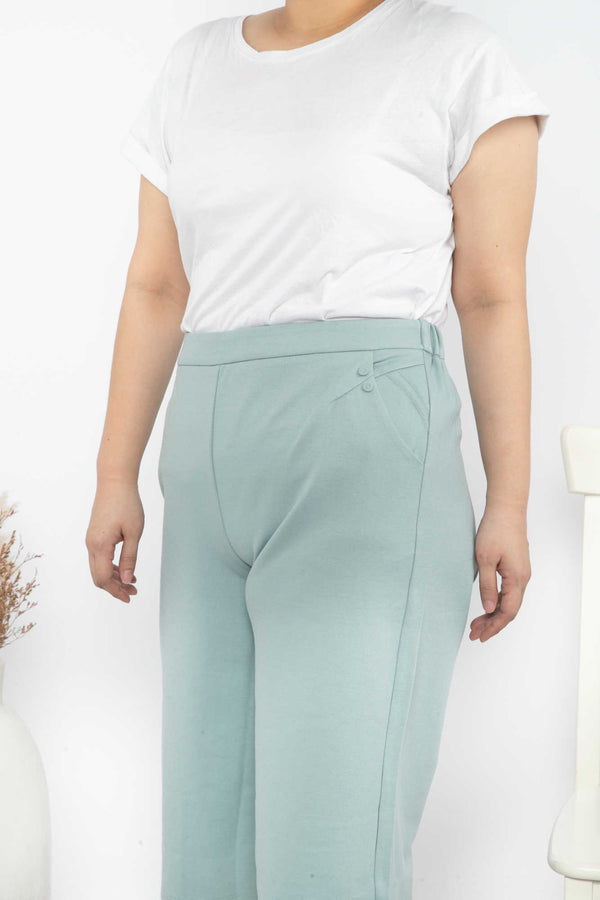 2023 - T-shirt Culottes Pants (Celana Kulot Kaos) 6585 JS