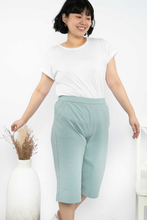 2023 - T-shirt Culottes Pants (Celana Kulot Kaos) 6585 JS