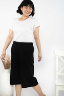 2023 - T-shirt Culottes Pants (Celana Kulot Kaos) 6585 JS