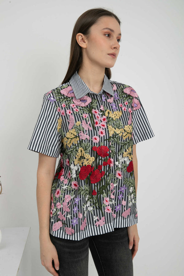 SISTER'S - Cotton Shirt (Katun) S7314 JS