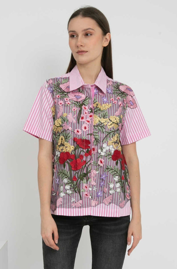 SISTER'S - Cotton Shirt (Katun) S7314 JS
