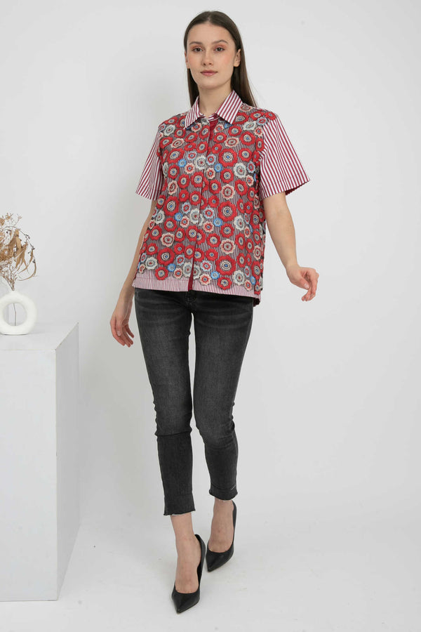 SISTER'S - Cotton Shirt (Katun) S7327 JS