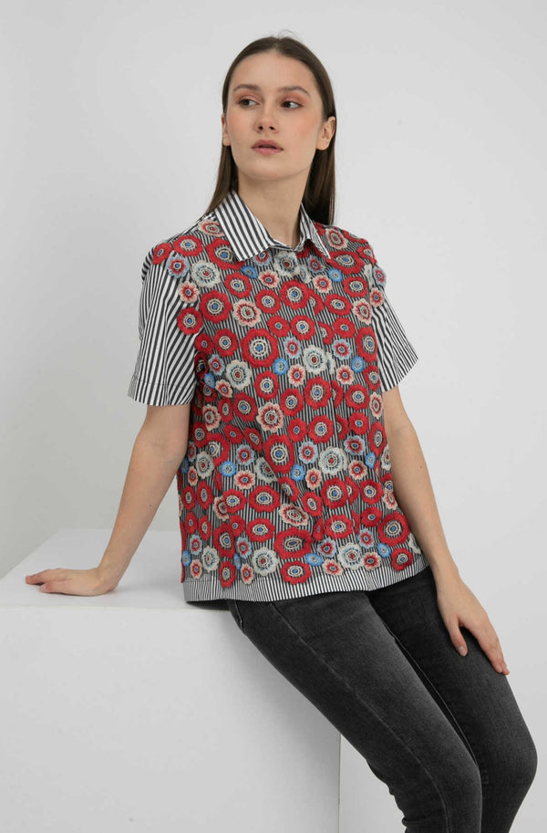SISTER'S - Cotton Shirt (Katun) S7327 JS