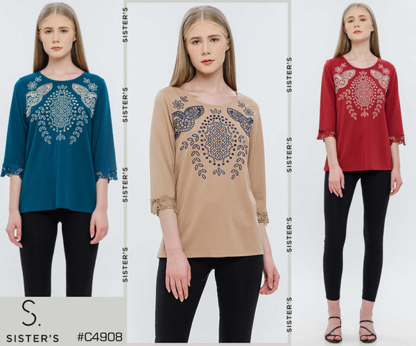 SISTER'S - Cotton Combed Top (Kaos) C4908 CAP