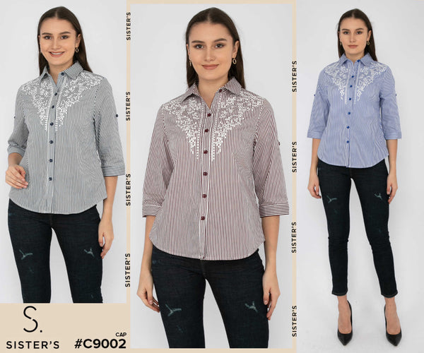 SISTER'S - Cotton Shirt (Katun) C9002 CAP