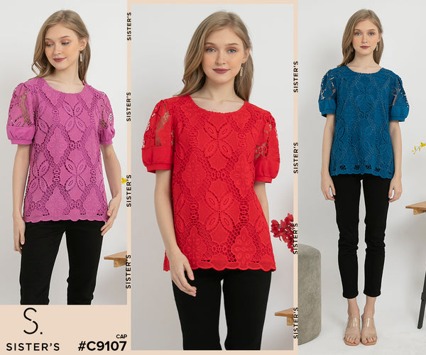 SISTER'S - Cotton Combed Top (Kaos) C9107 CAP