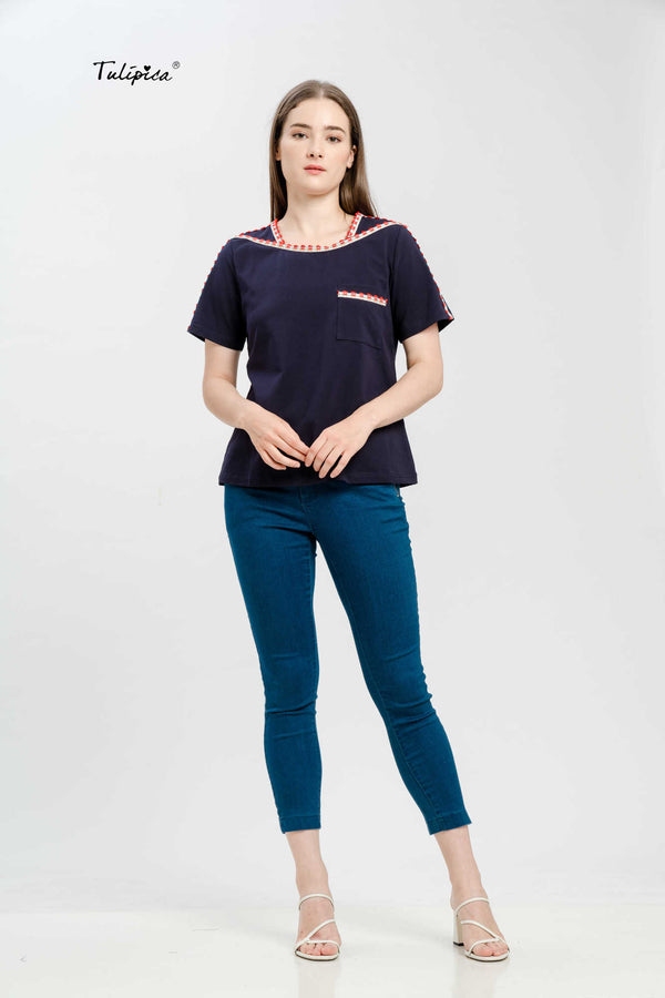 TULIPICA - Cotton Combed Top (Kaos) 6458 CAP