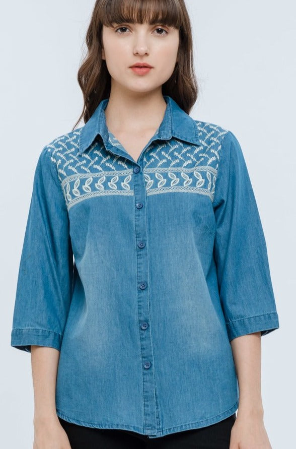 SISTER'S - Denim Shirt 27134 JS