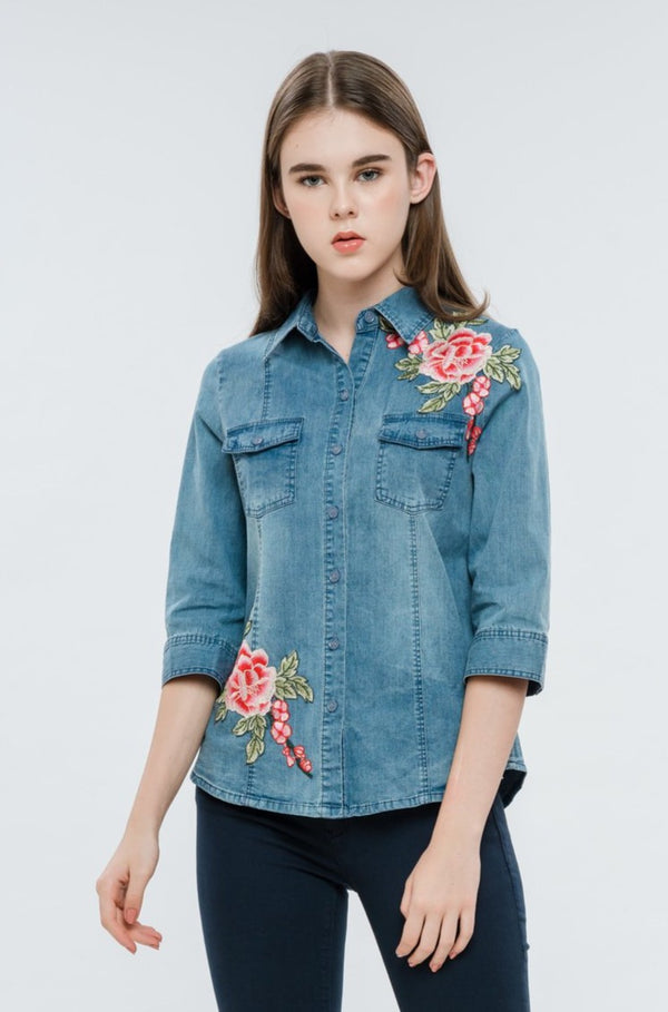 SISTER'S - Denim Top 26279 ZE