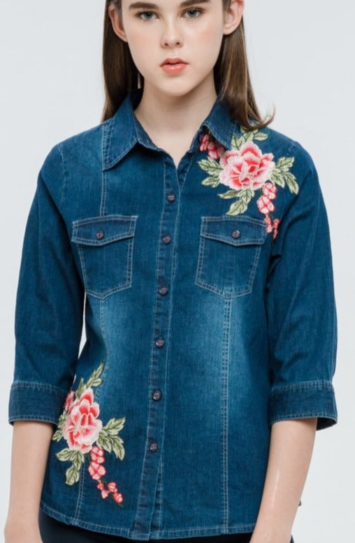 SISTER'S - Denim Top 26279 ZE