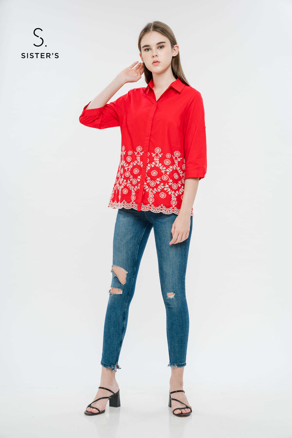 SISTER'S - Cotton Shirt (Katun) 26288 ZE