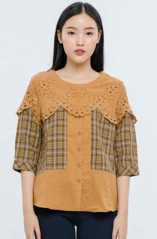 SISTER'S - Cotton Shirt (Katun) Y8871 ZE