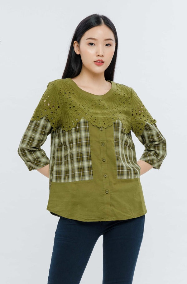 SISTER'S - Cotton Shirt (Katun) Y8871 ZE