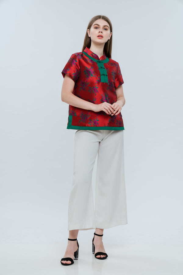 SISTER'S - Silk Top (Sutra) 23693 JS