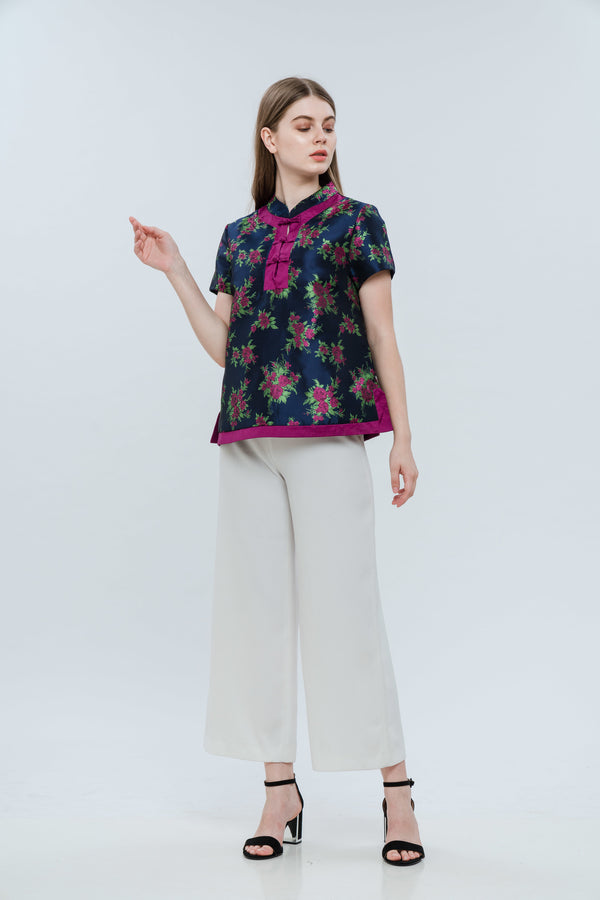 SISTER'S - Silk Top (Sutra) 23693 JS