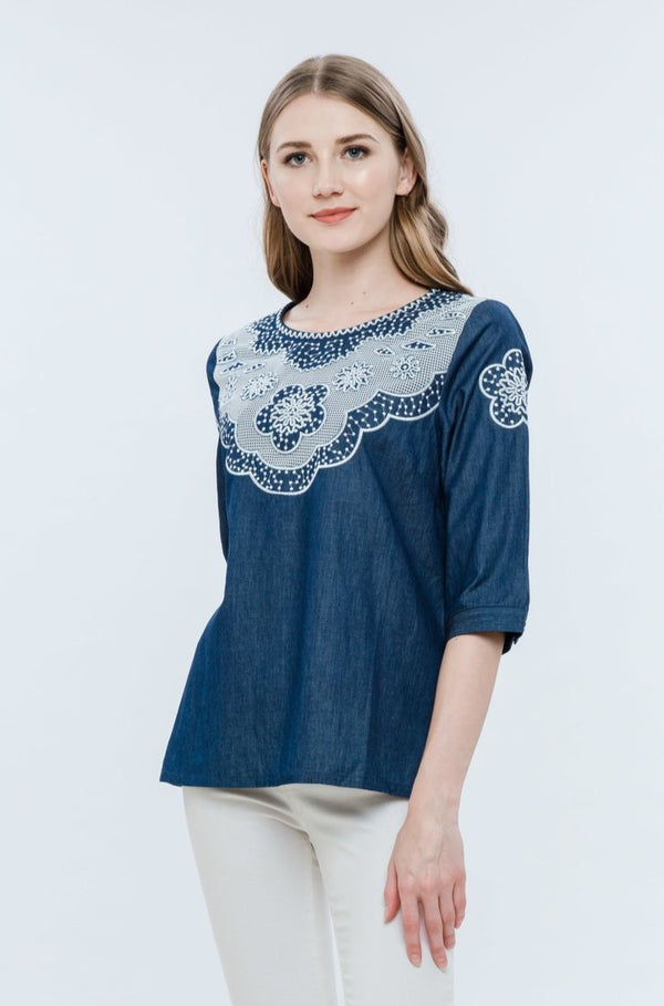 SISTER'S - Denim Top 26261 ZE