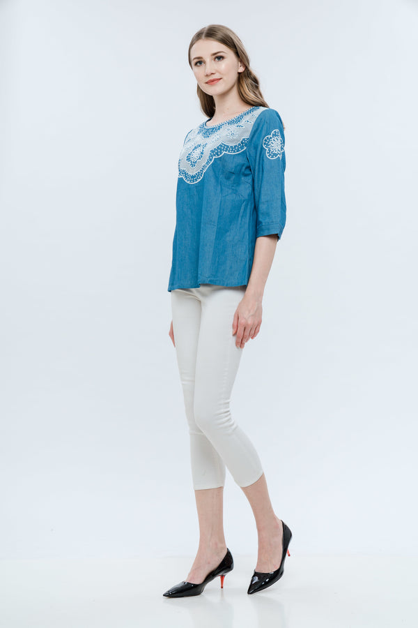 SISTER'S - Denim Top 26261 ZE