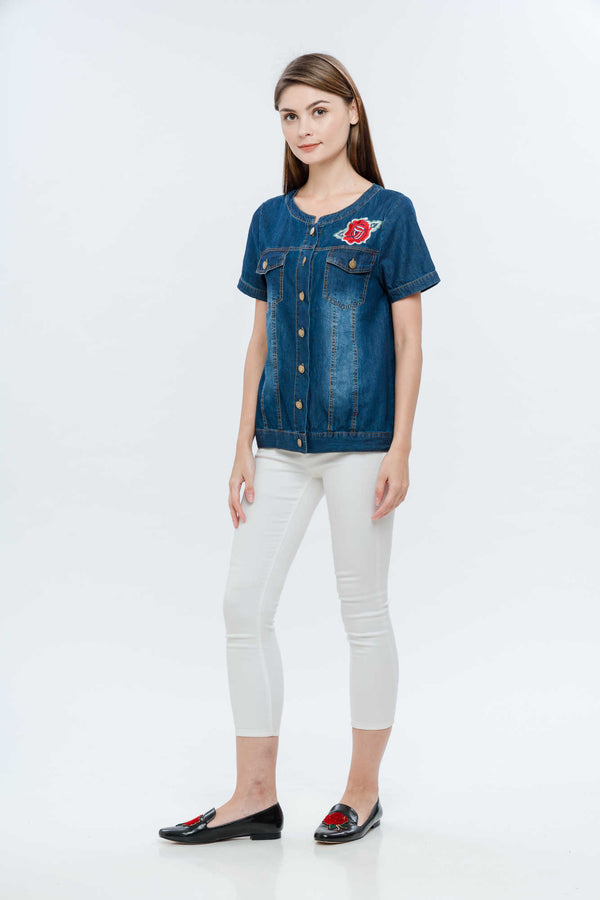 SISTER'S - Denim Top Y8922 ZE