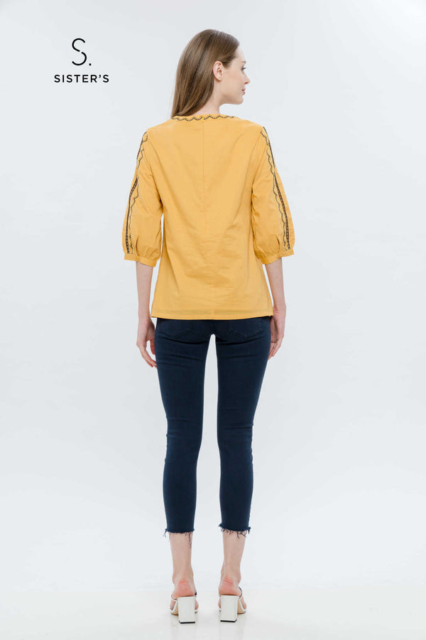 SISTER'S - Cotton Shirt (Katun) C4885 CAP