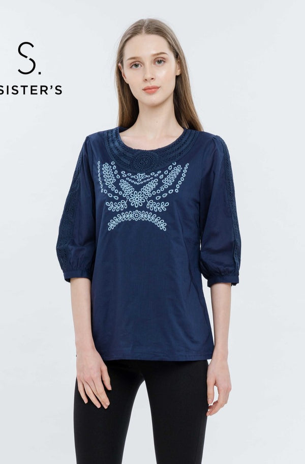 SISTER'S - Cotton Shirt (Katun) C4887 CAP
