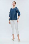 SISTER'S - Denim Top 24415 ZE