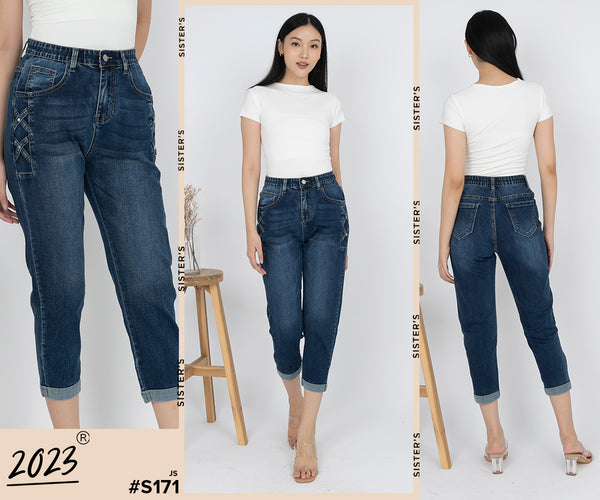 2023 - Jeans 7/9 (Celana Jeans) S171 JS