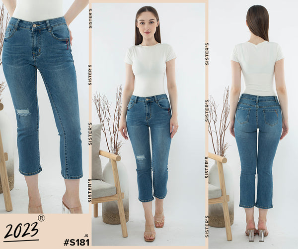 2023 - Jeans 7/9 (Celana Jeans) S181 JS