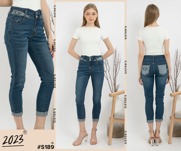 2023 - Jeans 7/9 (Celana Jeans) S189 JS
