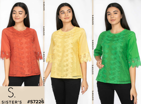 SISTER'S - Cotton Top (Katun) S7226 JSZ