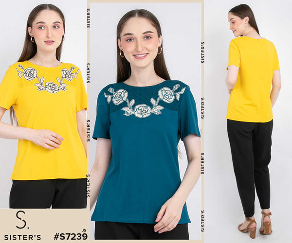 SISTER'S - Cotton Combed Top (Kaos) S7239 JS