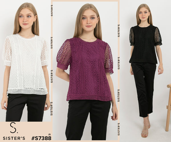 SISTER'S - Cotton Shirt (Katun) S7338 JS