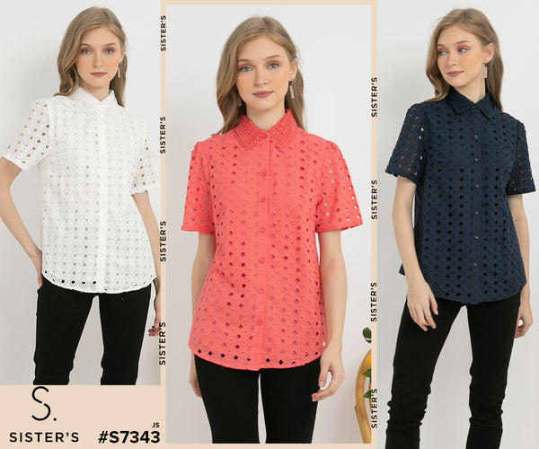 SISTER'S - Cotton Shirt (Katun) S7343 JS