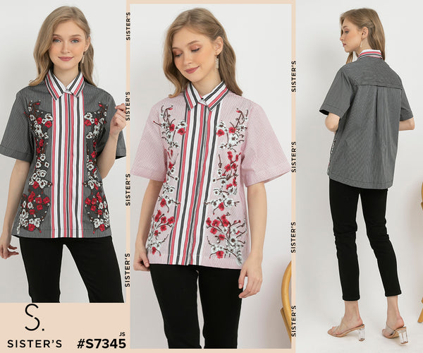 SISTER'S - Cotton Shirt (Katun) S7345 JS