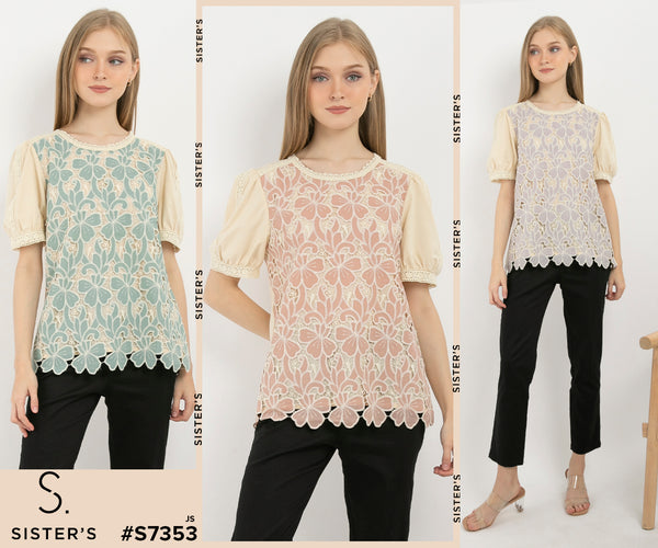 SISTER'S - Cotton with Cotton Combed Top (Katun Kombi Kaos) S7353 JS