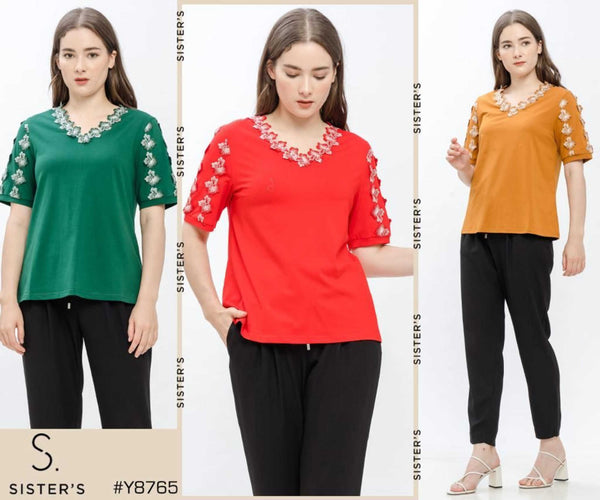 SISTER'S - Cotton Combed Top (Kaos) Y8765 ZE