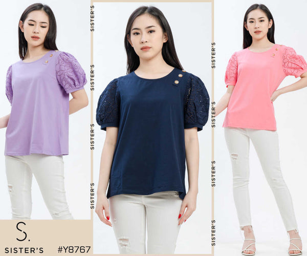 SISTER'S - Cotton Combed Top (Kaos) Y8767 ZE