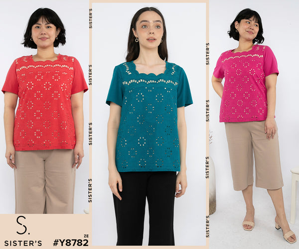 SISTER'S - Cotton with Cotton Combed Top (Katun Kombi Kaos) Y8782 ZE