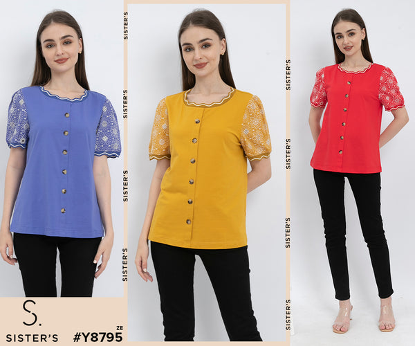 SISTER'S - Cotton Combed Top (Kaos) Y8795 ZE