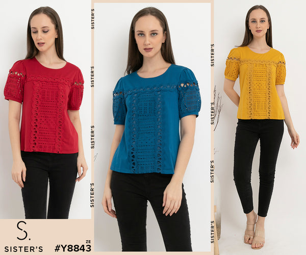 SISTER'S - Cotton Combed Top (Kaos) Y8843 ZE