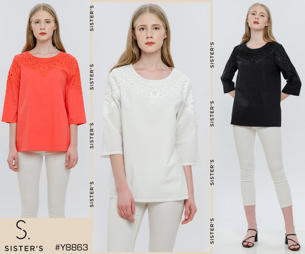 SISTER'S - Cotton Top (Katun) Y8863 ZE